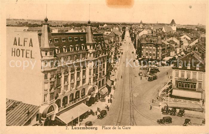 LUXEMBOURG  Luxemburg Place de la Gare Hotel