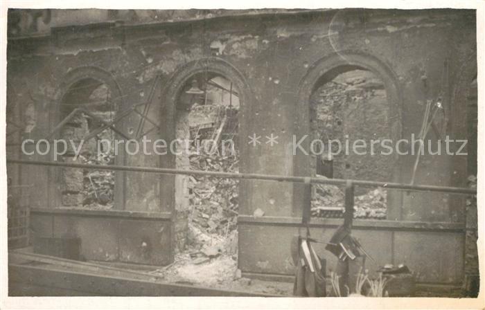 Mainz Rhein Ruinen Truemmer 1. Weltkrieg