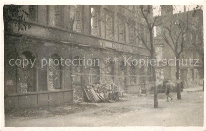 Mainz Rhein Ruinen Truemmer 1. Weltkrieg