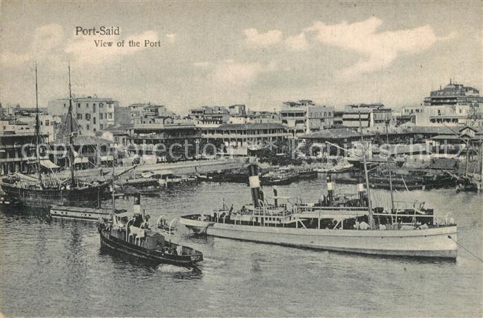 Port Said View of the Port