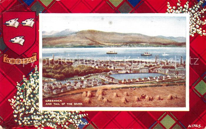 Greenock an Tail of the Bank Panorama