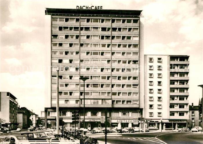 Giessen Lahn Hochhaus am Ludwigplatz