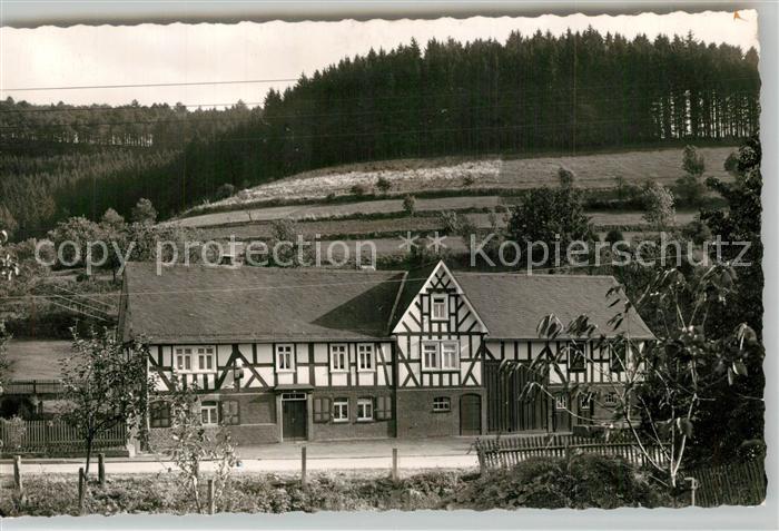 Alertshausen Gasthaus Womelsdorf Fachwerk