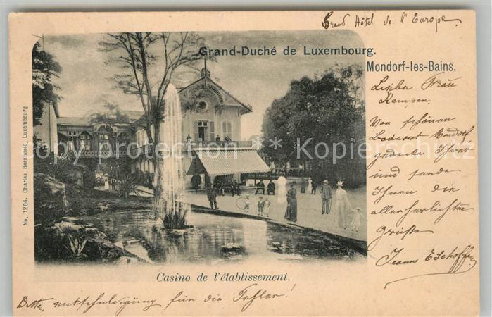 Mondorf-les-Bains Casino de l'Etablissement