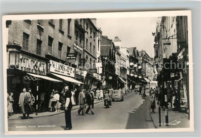 Shrewsbury Atcham Mardol Head street scene