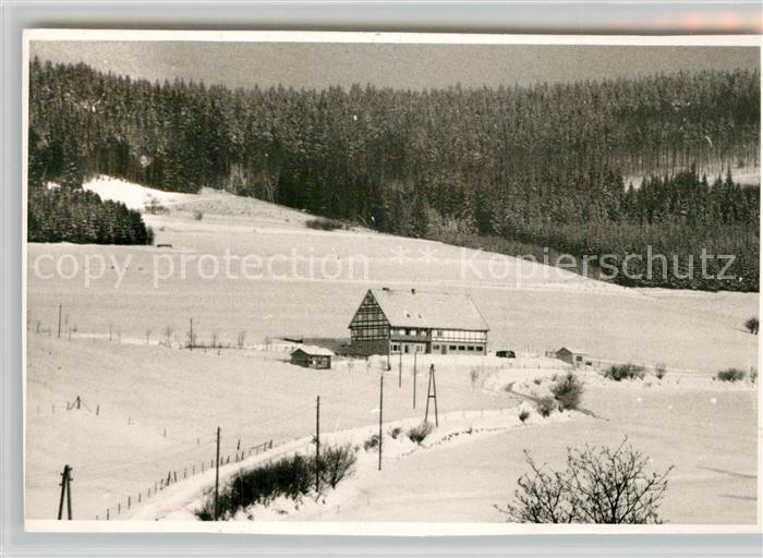 Bad Berleburg Gaestehaus Pension Winterlandschaft