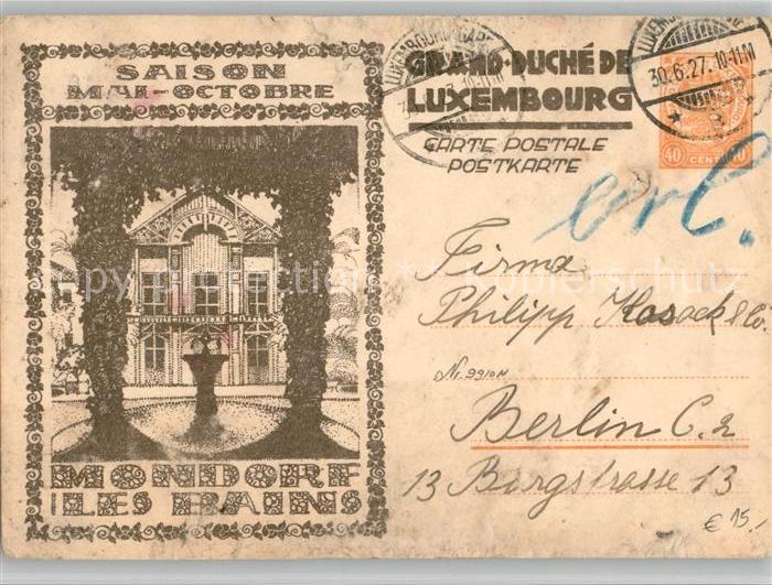 Mondorf-les-Bains Hotel Restaurant Brunnen