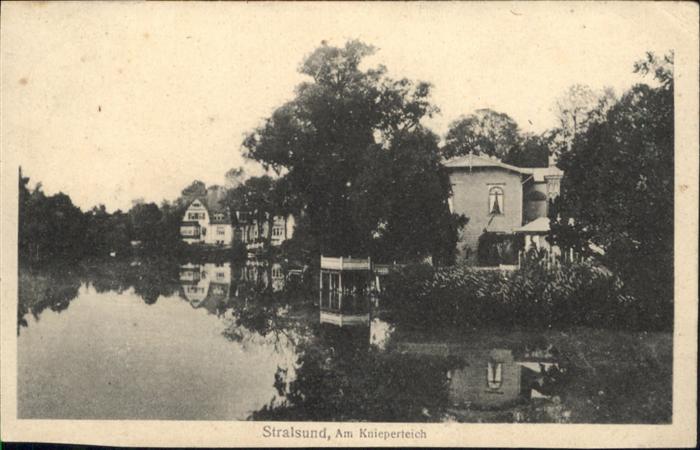 Stralsund Mecklenburg Vorpommern Knieperteich