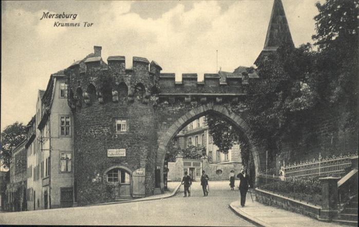 Merseburg Saale Krummes Tor