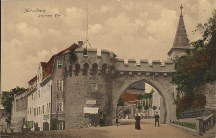 Merseburg Saale Krumme Tor