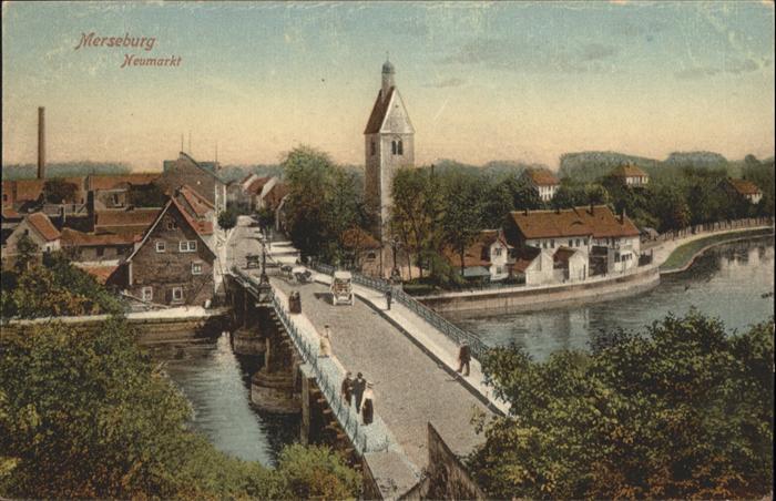 Merseburg Saale Neumarkt Brücke
