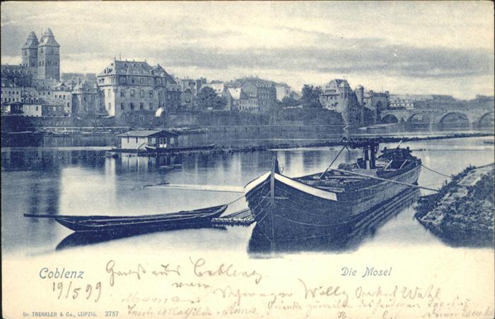 Koblenz Rhein Schiff