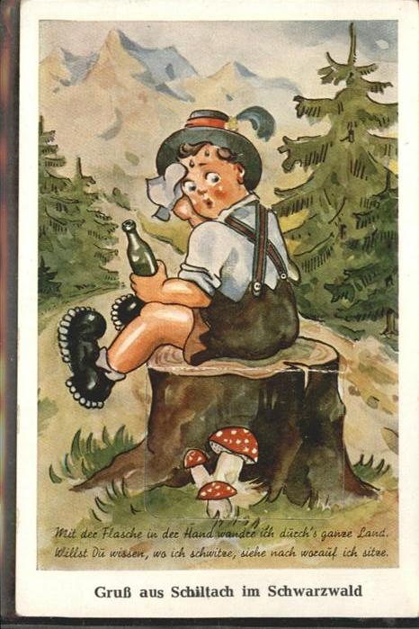 Schiltach Junge Pilz Leporello