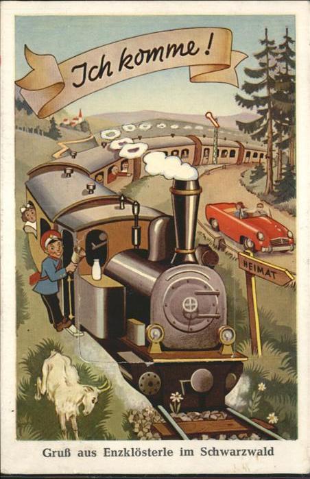 Enzkloesterle Zug Leporello