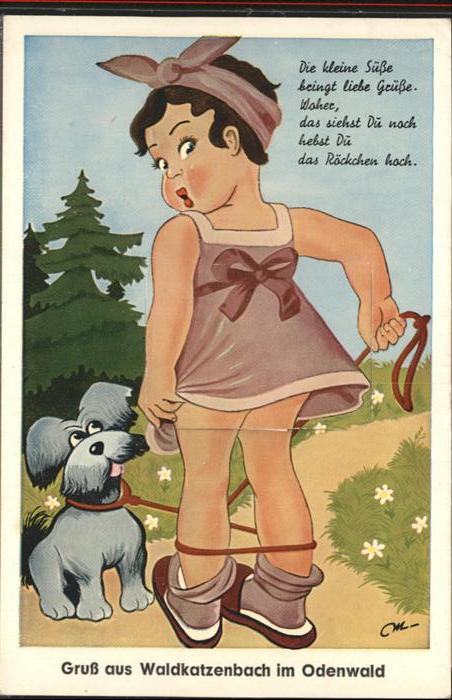 Waldkatzenbach Mädchen Hund Leporello