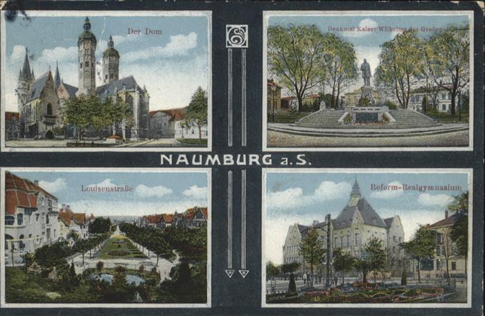 Naumburg Saale Dom Kaiser Wilhelm Denkmal Louisenstras