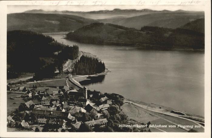 Schluchsee Fliegeraufnahme