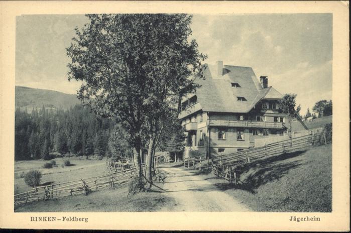 Feldberg Schwarzwald Rinken Jägerheim