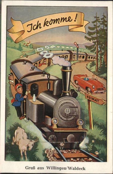 Willingen Sauerland Zug Leporello