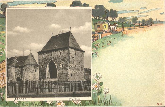 Aachen Pontthor Kutsche