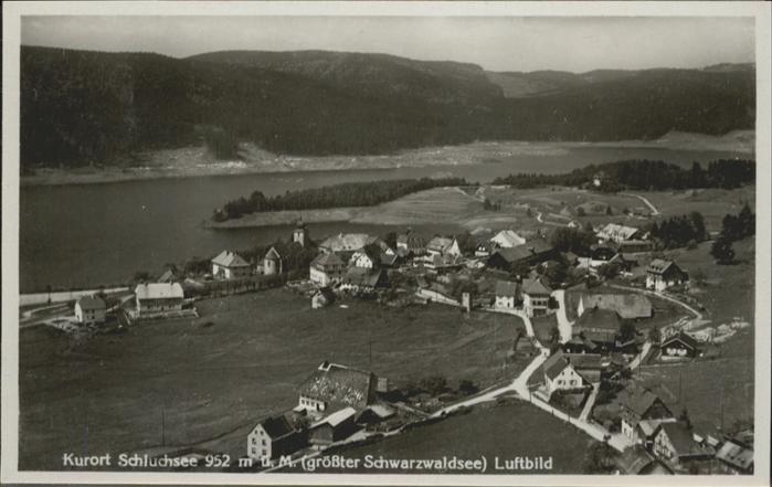 Schluchsee Fliegeraufnahme