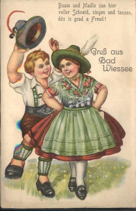 Bad Wiessee Buam Madln Leporello