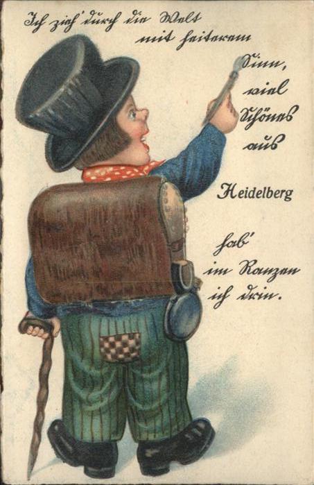 Heidelberg Neckar Leporello