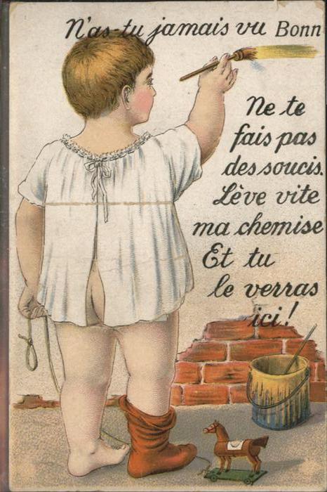 Bonn Rhein Junge Leporello