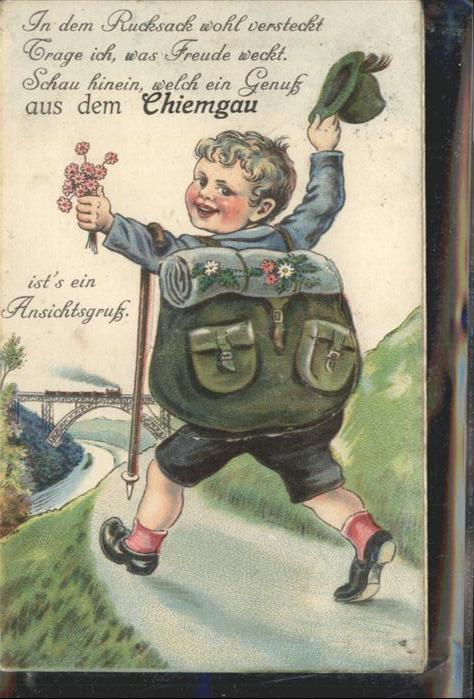 Marquartstein [Stempelabschlag] Chiemgau Leporello