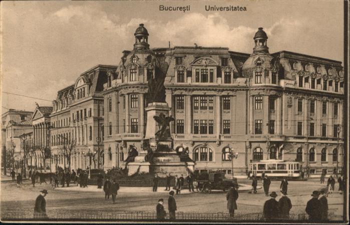 Bucuresti Bukarest Bucaresti RO Universitatea Strassenbahn