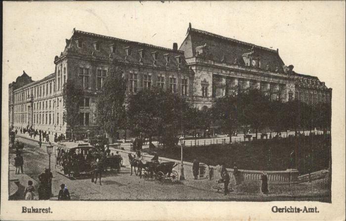 Bukarest Gerichts Amt Kutsche