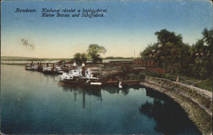 Komdrom Schifffabrik Donau