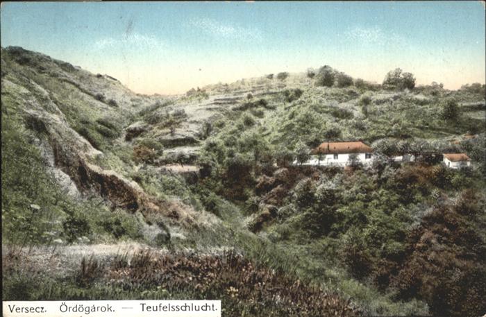 Versecz Teufelsschlucht