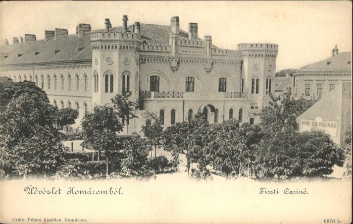 Komarom Komarno Slovakia Tiszti Casino