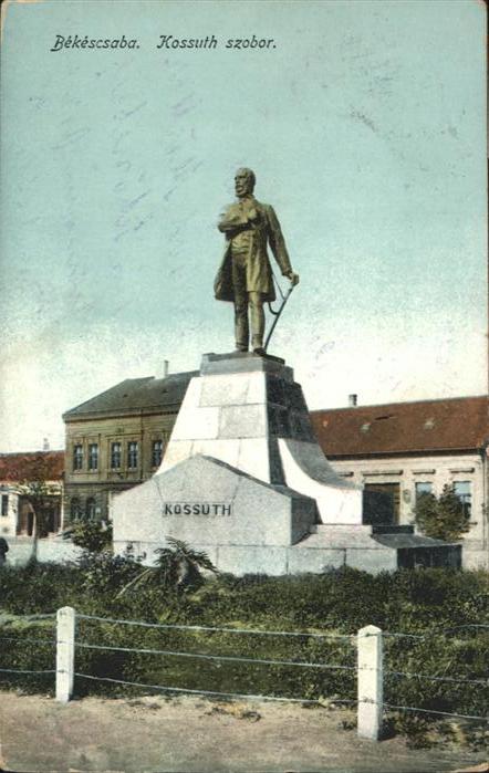 Bekescsaba Kossuth szobor