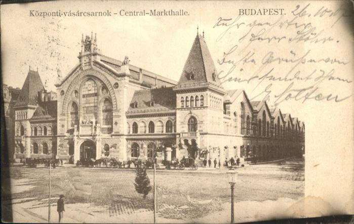 Budapest Markthalle