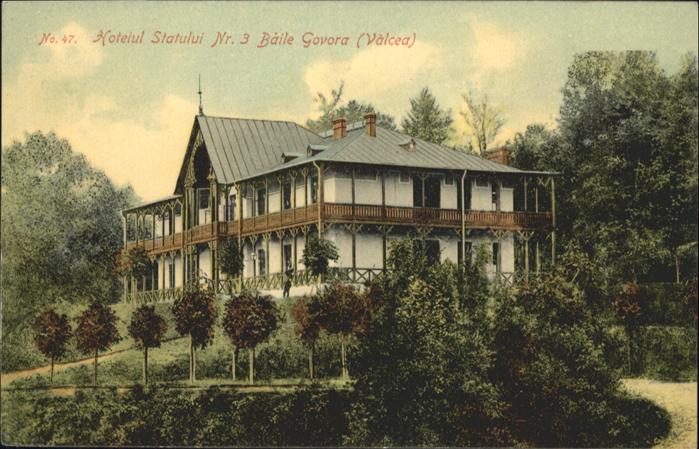 Baile-Govora Hotelul Statului