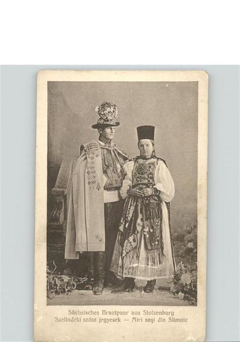 Stolzenburg Brautpaar Trachten