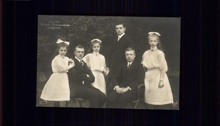 Adel Sachsen Prinzen Prinzessinnen