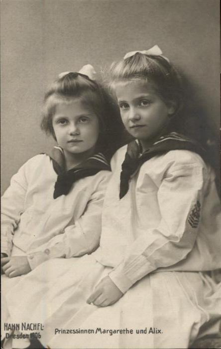 Adel Sachsen Prinzessin Margarethe Alix Marine