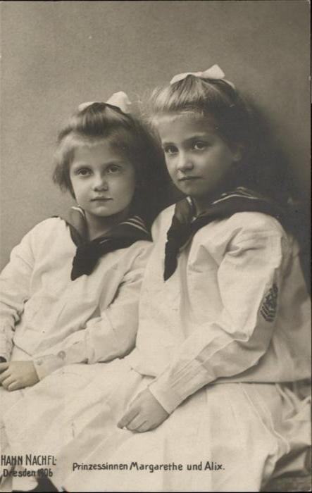 Adel Sachsen Prinzessin Margarethe Alix Marine