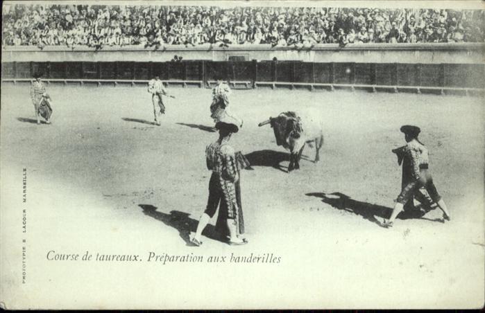 Stierkampf Course de taureaux Preparation aux band