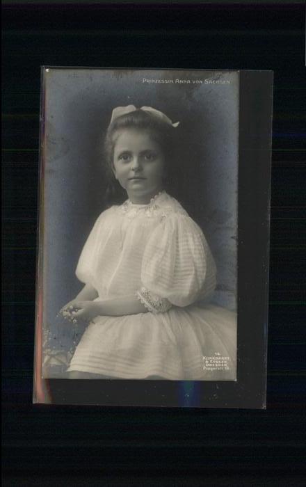 Adel Sachsen Prinzessin Anna