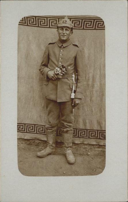 Soldatenleben Blumen