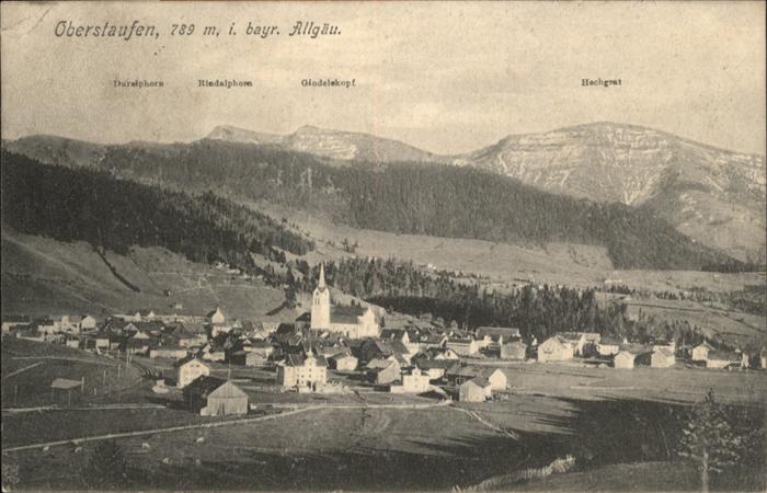 Oberstaufen Oberallgaeu Bayern Rindalphorn