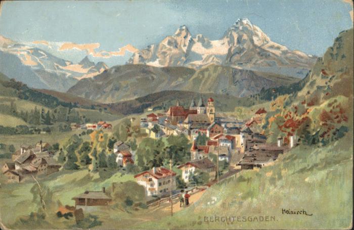 BERCHTESGADEN Bayern Kuenstler Heinisch