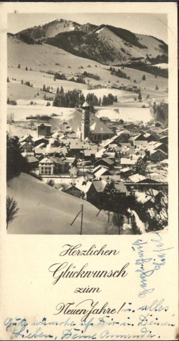 Nesselwang Allgaeu Bayern Neu Jahr