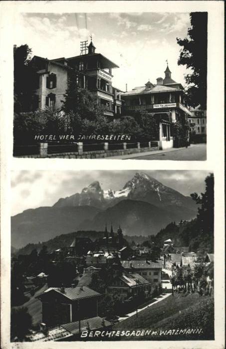BERCHTESGADEN Bayern Hotel Vier Jahreszeiten