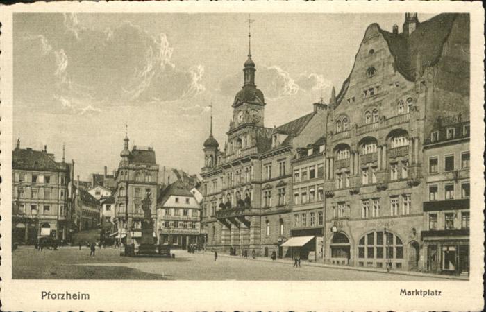 Pforzheim Marktplatz
