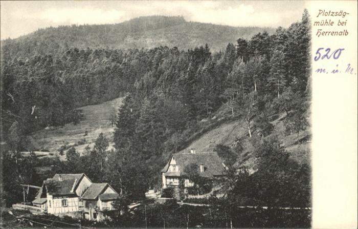 Bad Herrenalb Plotzsägmühle